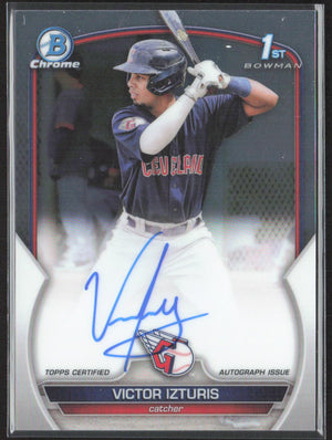 2023 Bowman Chrome #CPA-VI Victor Izturis