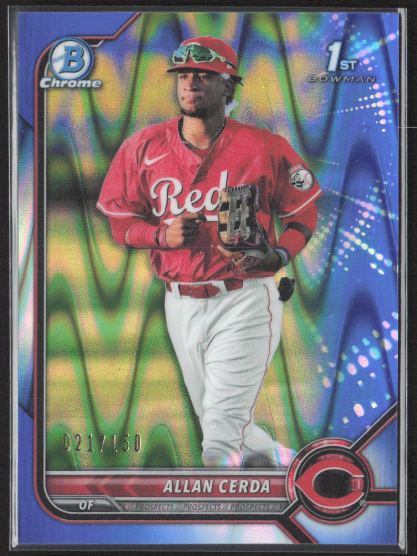 2022 Bowman Chrome #BCP-142 Allan Cerda #/150