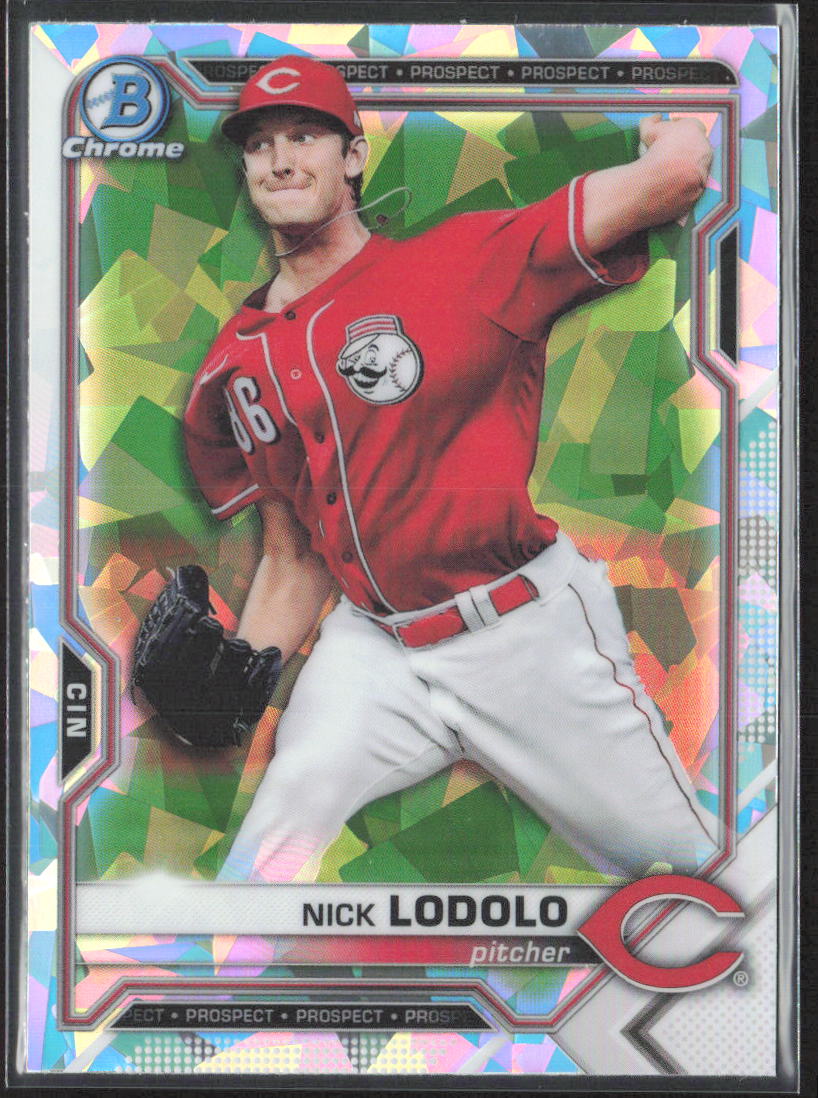 2021 Bowman Sapphire Edition #BCP-20 Nick Lodolo