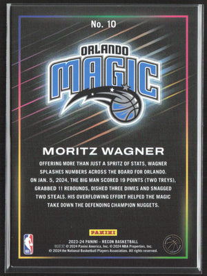 2023-24 Panini Recon #10 Moritz Wagner