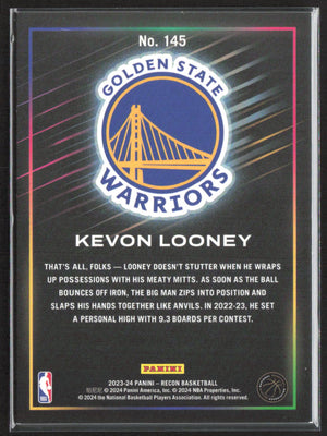 2023-24 Panini Recon #145 Kevon Looney