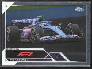 2023 Topps Chrome Formula 1 #54 Pierre Gasly