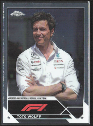 2023 Topps Chrome Formula 1 #92 Toto Wolff