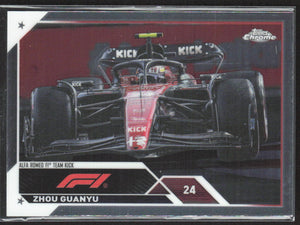 2023 Topps Chrome Formula 1 #119 Zhou Guanyu