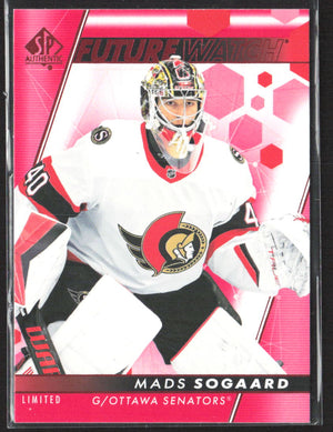 2022-23 SP Authentic #120 Mads Sogaard Limited Red