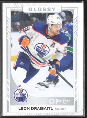 2023-24 Upper Deck #R-41 Leon Draisaitl O-Pee-Chee Glossy