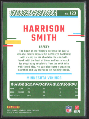 2023 Donruss Optic #123 Harrison Smith