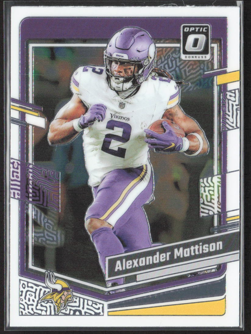 2023 Donruss Optic #121 Alexander Mattison