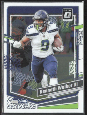 2023 Donruss Optic #178 Kenneth Walker III