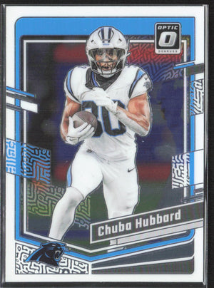 2023 Donruss Optic #27 Chuba Hubbard