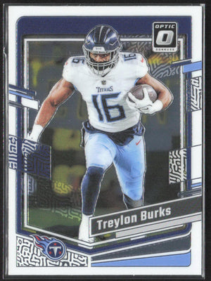 2023 Donruss Optic #194 Treylon Burks