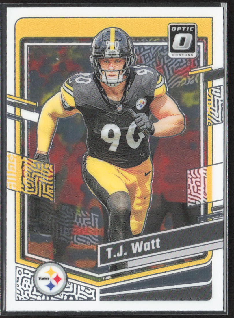 2023 Donruss Optic #166 T.J. Watt