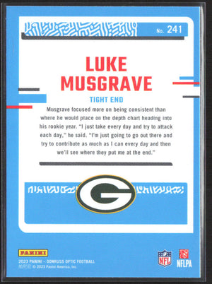 2023 Donruss Optic #241 Luke Musgrave