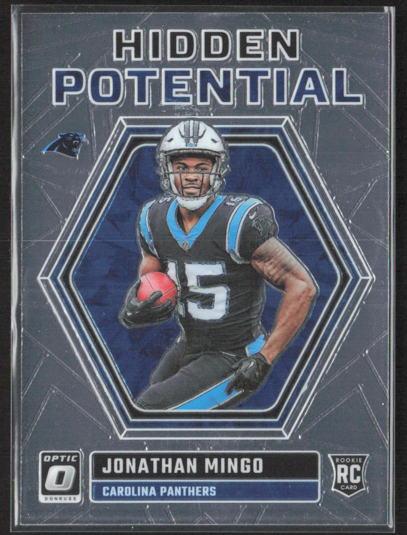 2023 Donruss Optic #HP-JM Jonathan Mingo Hidden Potential