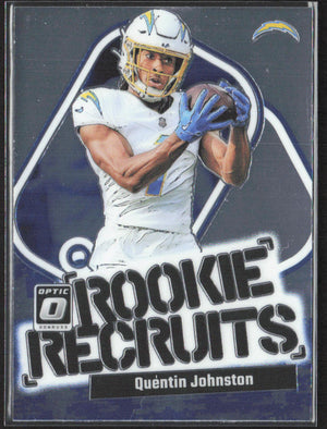 2023 Donruss Optic #15 Quentin Johnston Rookie Recruits