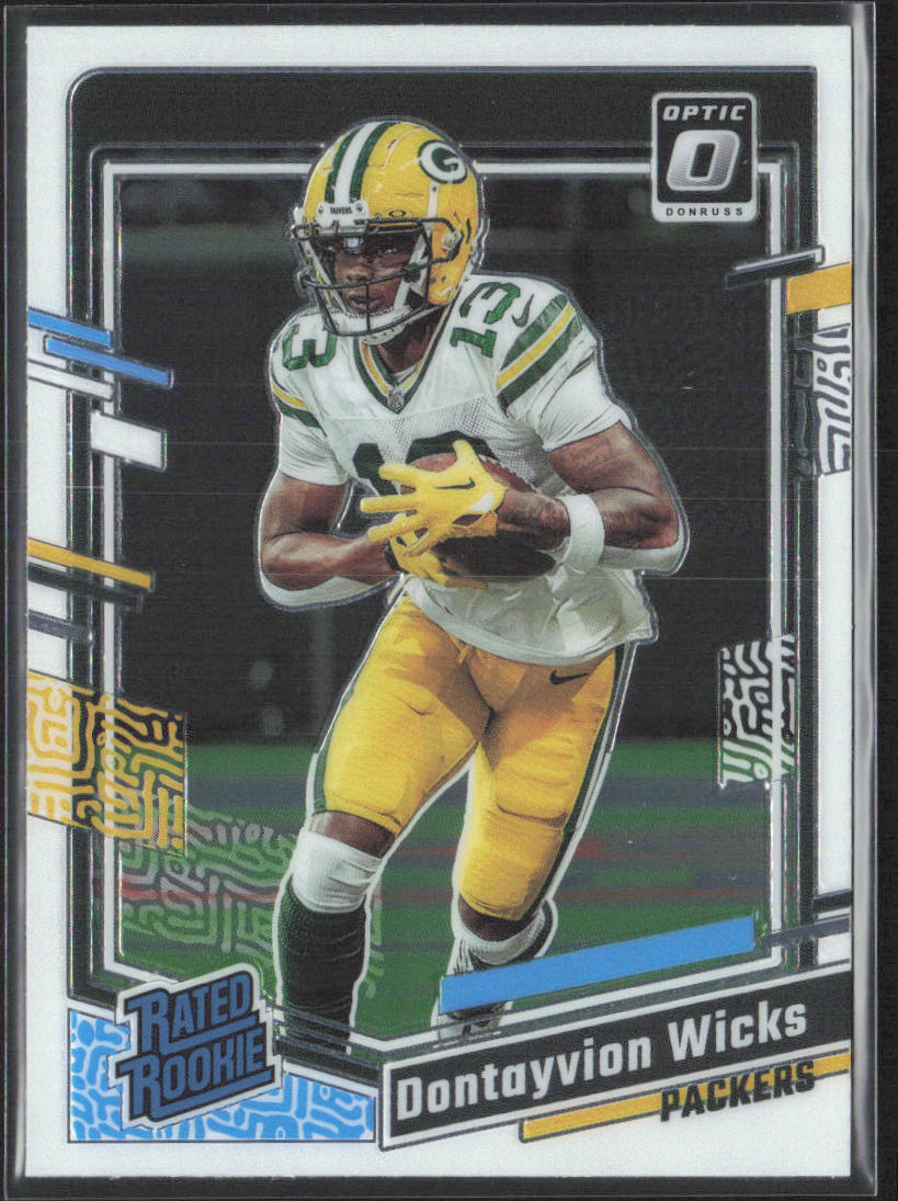 2023 Donruss Optic #249 Dontayvion Wicks