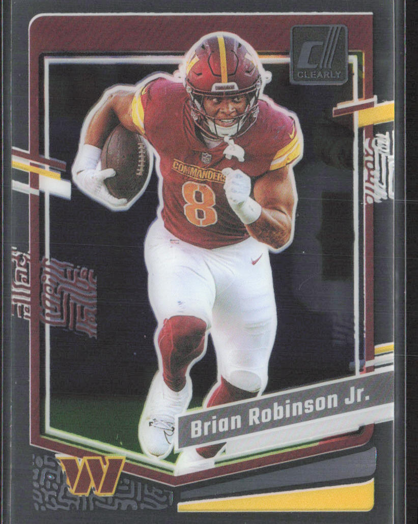 2023 Clearly Donruss #49 Brian Robinson Jr.