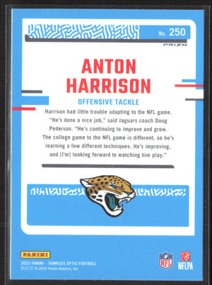 2023 Donruss Optic #250 Anton Harrison Prizm