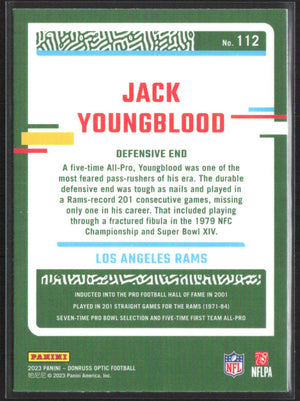 2023 Donruss Optic #112 Jack Youngblood