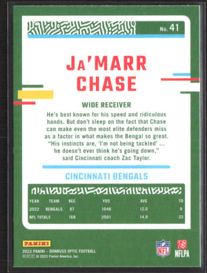 2023 Donruss Optic #41 Ja'Marr Chase