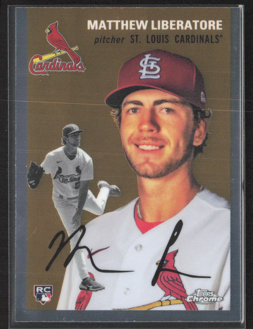 2023 Topps Chrome Platinum Anniversary #87 Matthew Liberatore