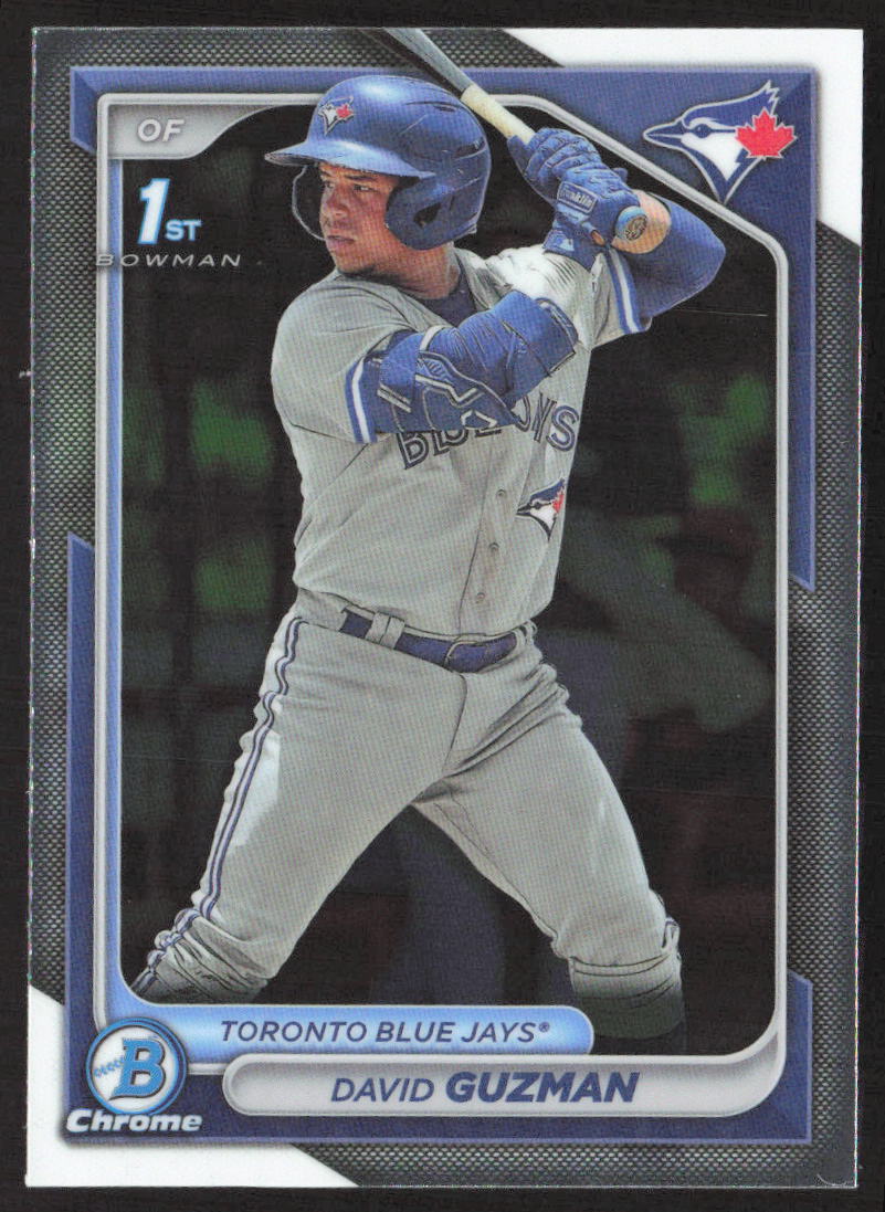 2024 Bowman #BCP-114 David Guzman Chrome Prospects Mojo Refractors