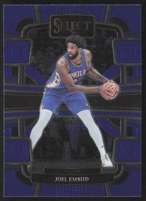 2023-24 Panini Select #4 Joel Embiid Blue (Retail Base)