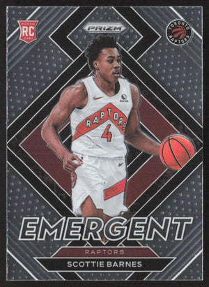 2021-22 Panini Prizm #13 Scottie Barnes Emergent