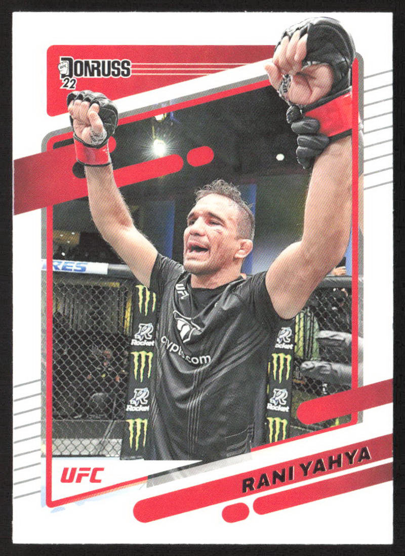 2022 Donruss UFC #105 Rani Yahya