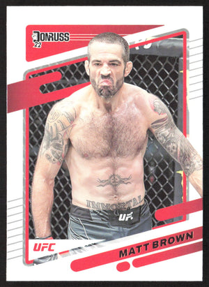 2022 Donruss UFC #149 Matt Brown