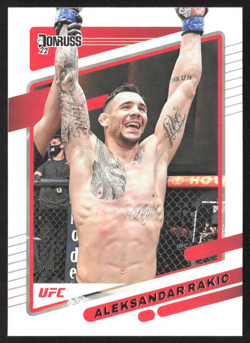 2022 Donruss UFC #3 Aleksandar Rakic