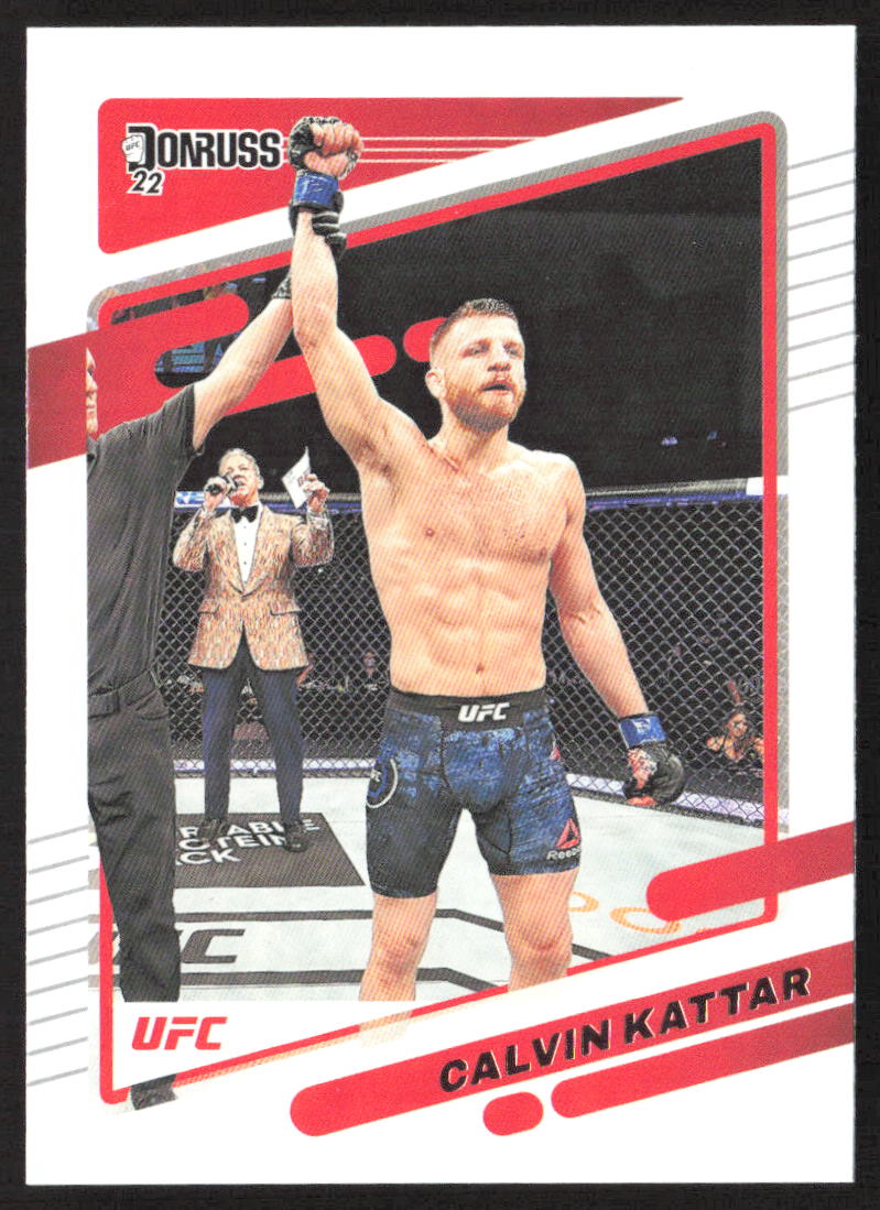 2022 Donruss UFC #55 Calvin Kattar