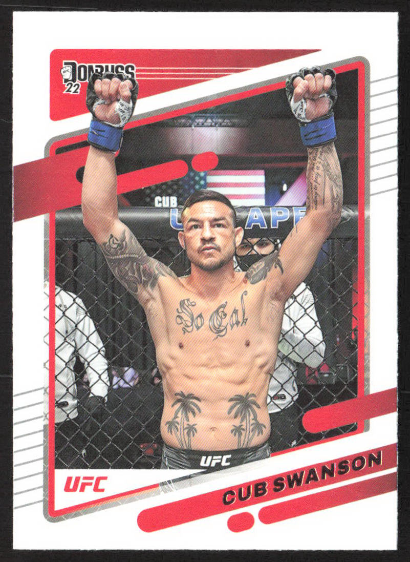 2022 Donruss UFC #159 Cub Swanson