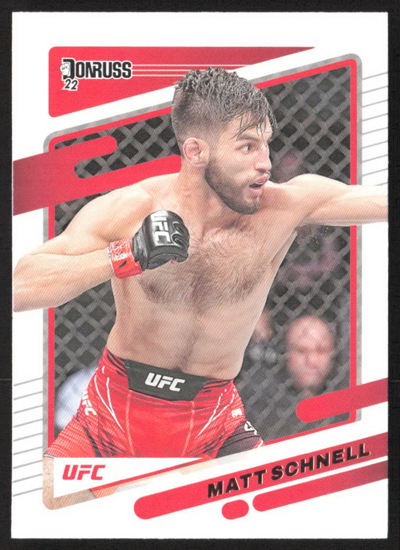 2022 Donruss UFC #123 Matt Schnell