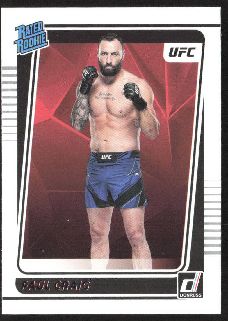 2022 Donruss UFC #202 Paul Craig