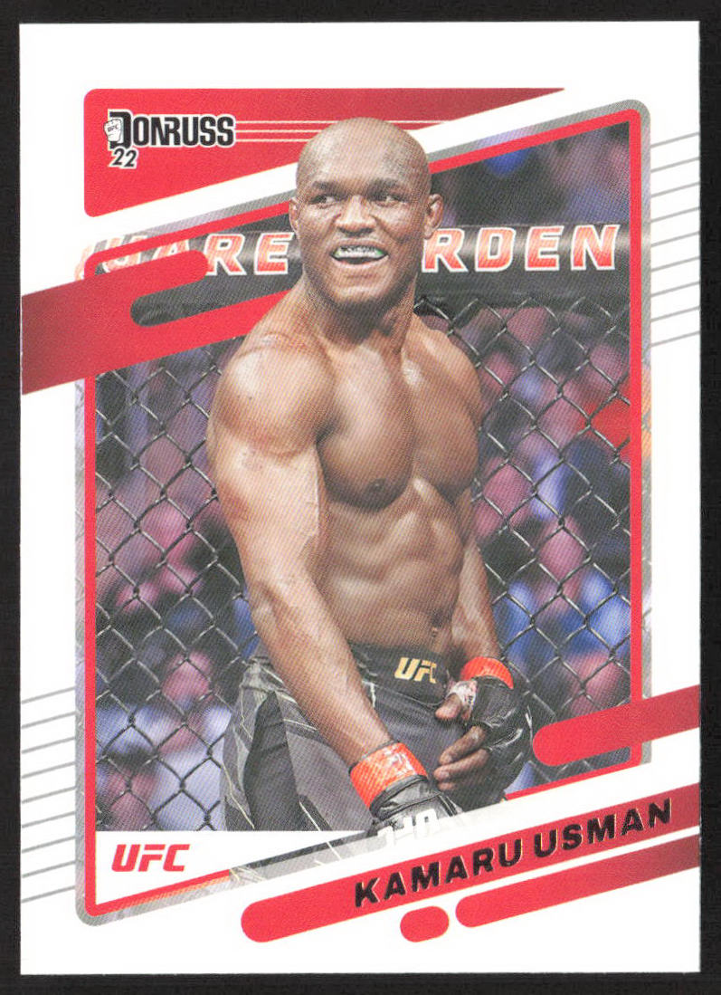 2022 Donruss UFC #72 Kamaru Usman