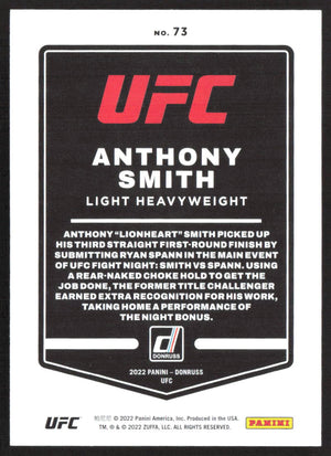 2022 Donruss UFC #73 Anthony Smith