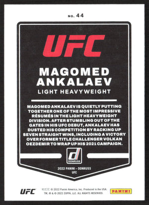 2022 Donruss UFC #44 Magomed Ankalaev