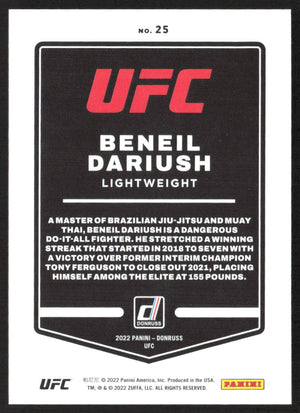 2022 Donruss UFC #25 Beneil Dariush