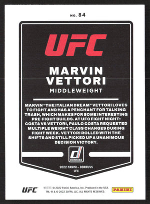 2022 Donruss UFC #84 Marvin Vettori