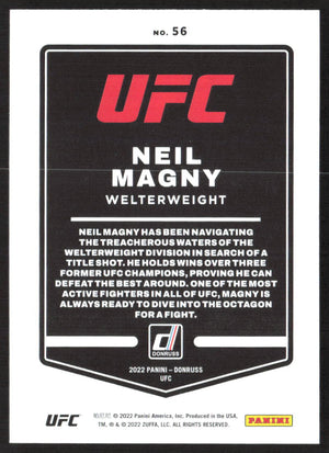 2022 Donruss UFC #56 Neil Magny