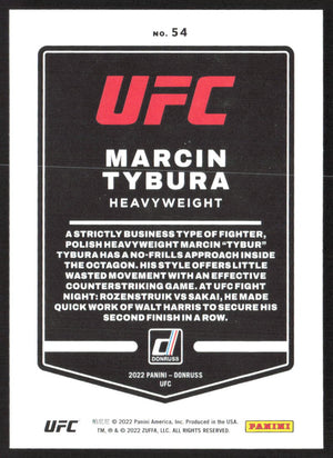 2022 Donruss UFC #54 Marcin Tybura