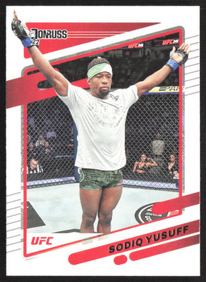 2022 Donruss UFC #158 Sodiq Yusuff