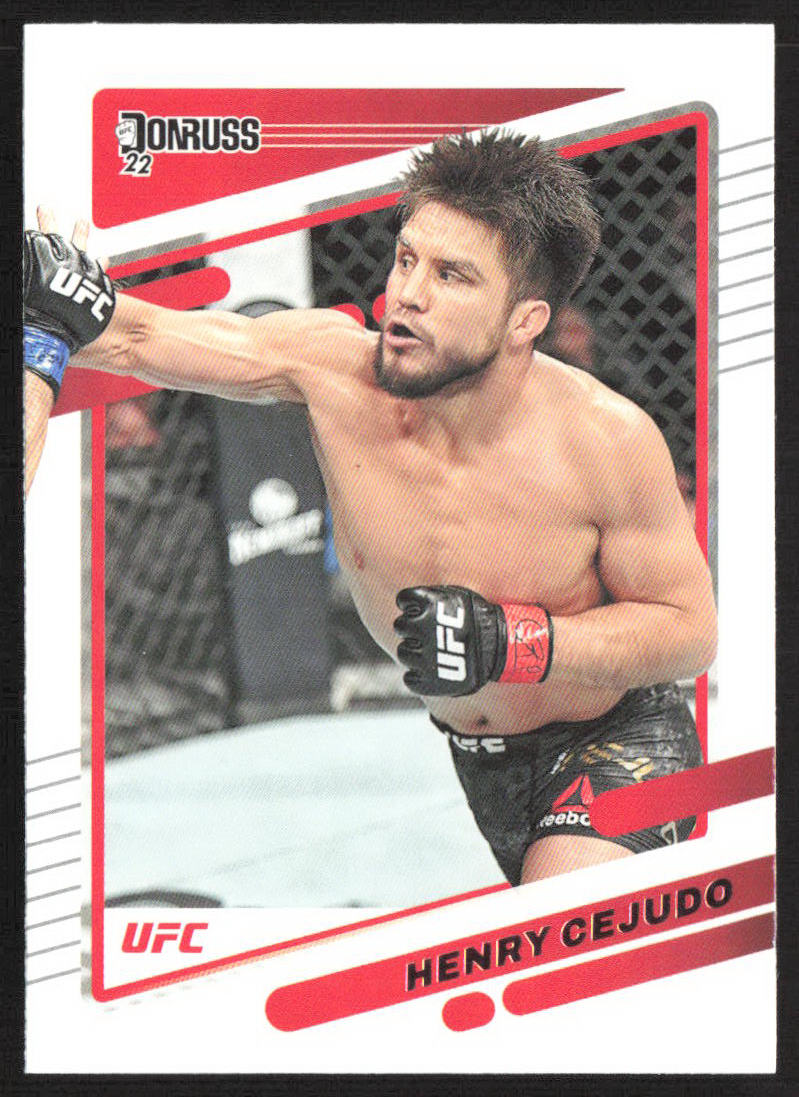 2022 Donruss UFC #116 Henry Cejudo