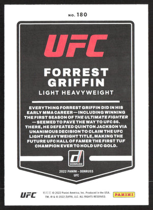 2022 Donruss UFC #180 Forrest Griffin