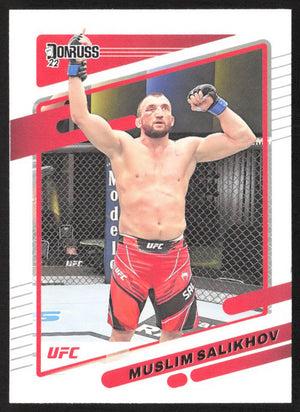 2022 Donruss UFC #137 Muslim Salikhov