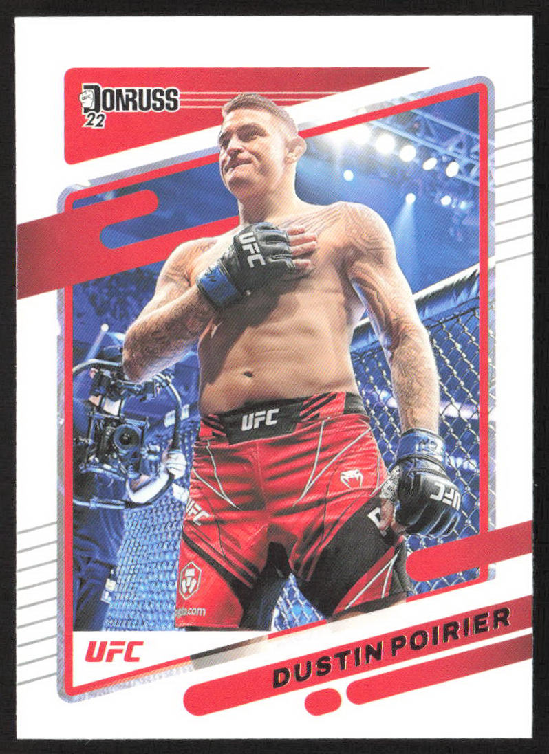 2022 Donruss UFC #29 Dustin Poirier