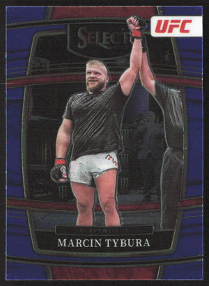 2022 Panini Select UFC #89 Marcin Tybura Blue