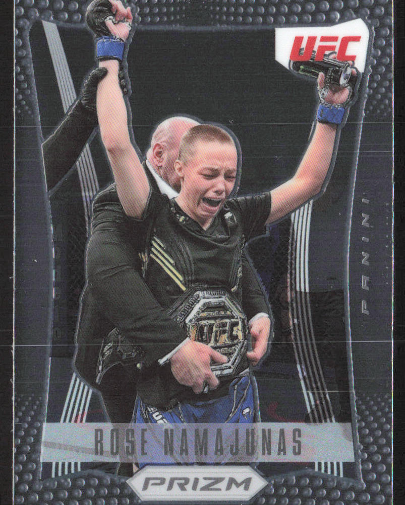 2022 Panini Prizm UFC #2 Rose Namajunas Prizm Flashback