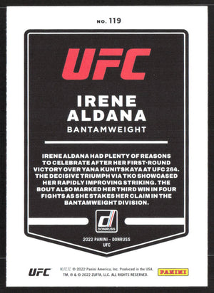 2022 Donruss UFC #119 Irene Aldana